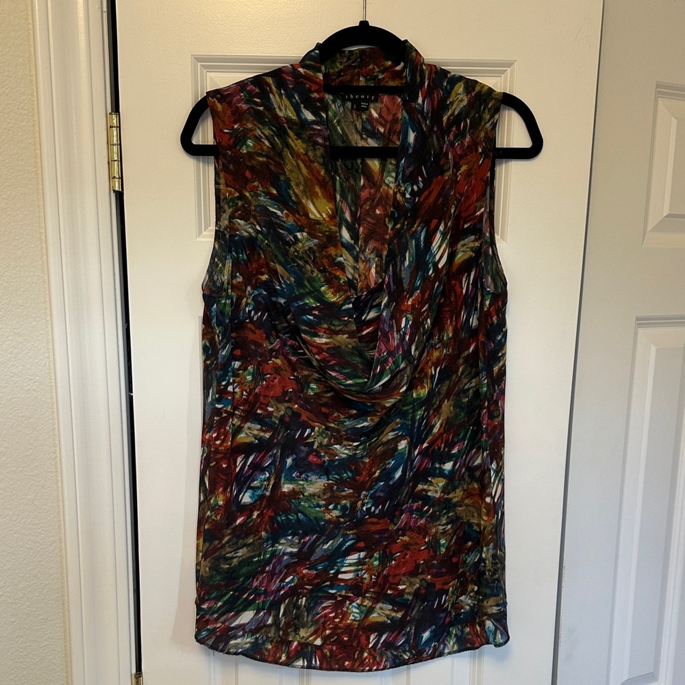 Colorful Sleeveless Top